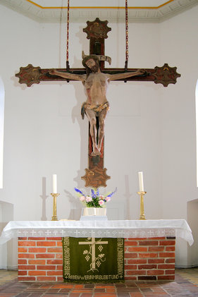Der Altar der Maria-Magdalenen-Kirche Lauenburg